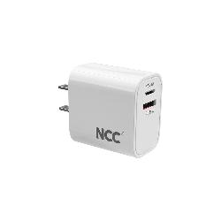 NCC C221 30W USB-A+C Charger US Plug with Package MOQ:50PCS