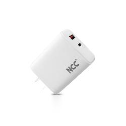 NCC C219 45W USB-A+C Charger US Plug with Package MOQ:50PCS