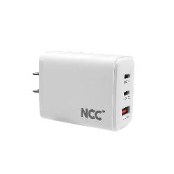 NCC C35 65W USB-A+C+C Charger US Plug with Package MOQ:50PCS