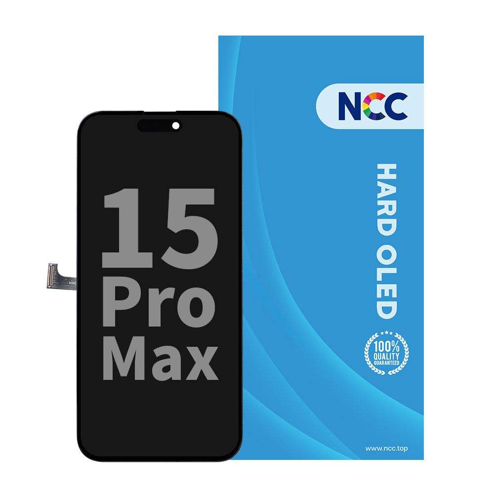 NCC Hard OLED Display Assembly For iPhone 15 Pro Max IC Transplant